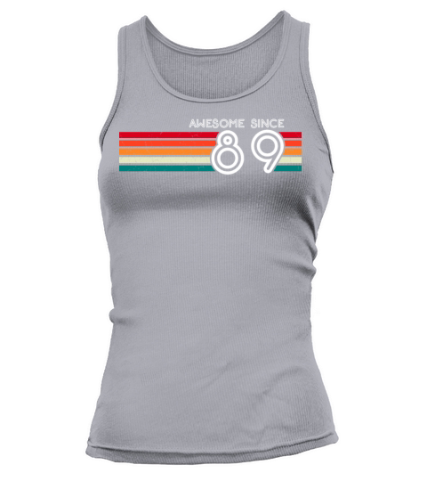 Awesome Since 1989 34th Birthday Gifts 34 Years Tank top Woman