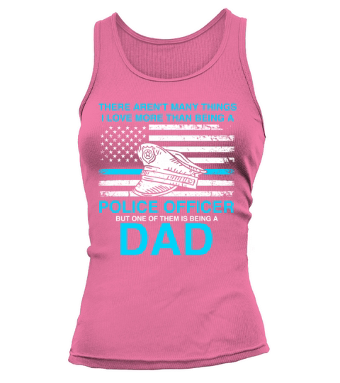 Best police father vintage Tank top Woman