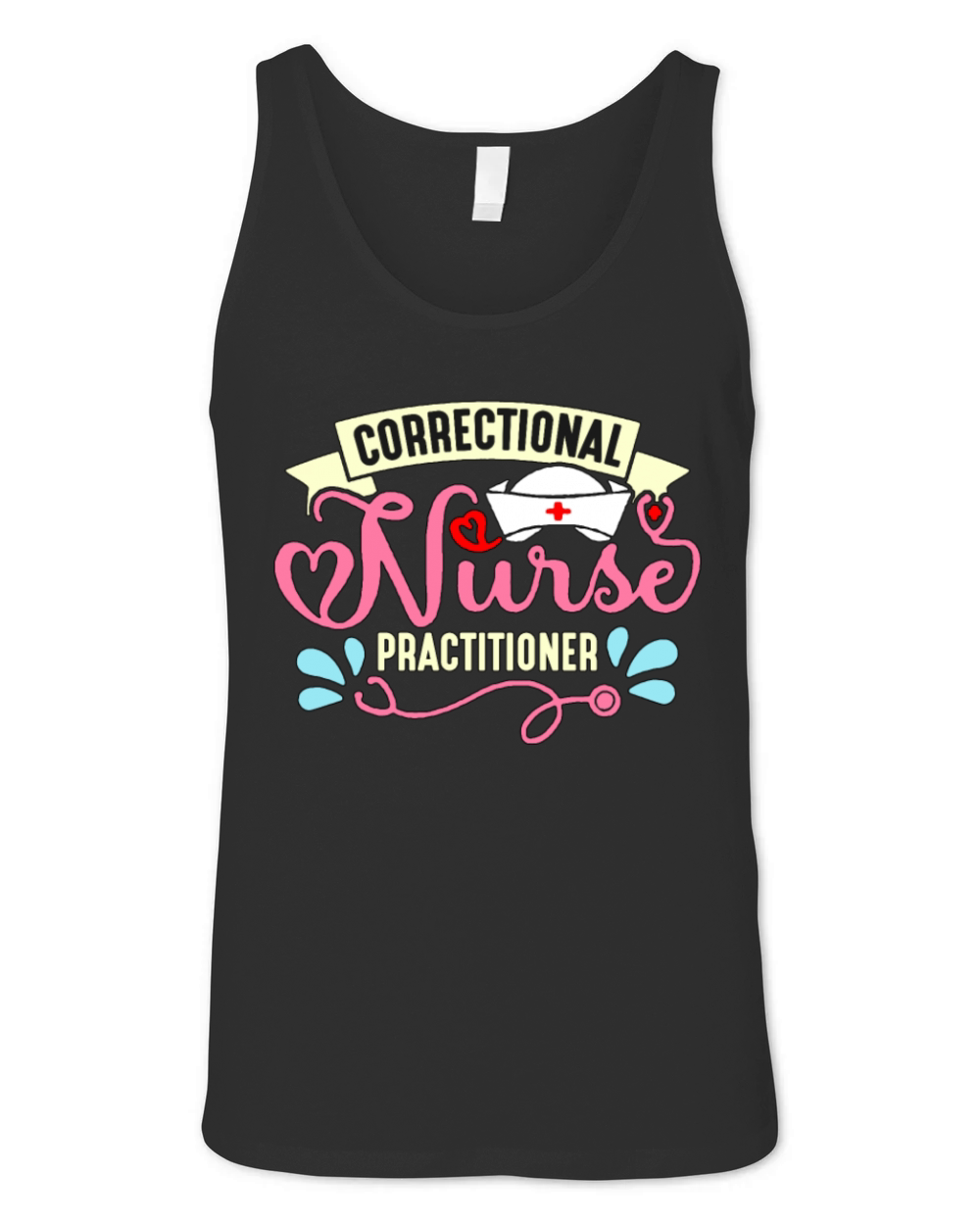 Correctional Nurse Practitioner Corrections Nurse Unisex Jersey Tank