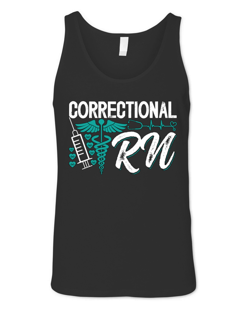 Correctional Nursing Correctional RN Prison Nurse Unisex Jersey Tank