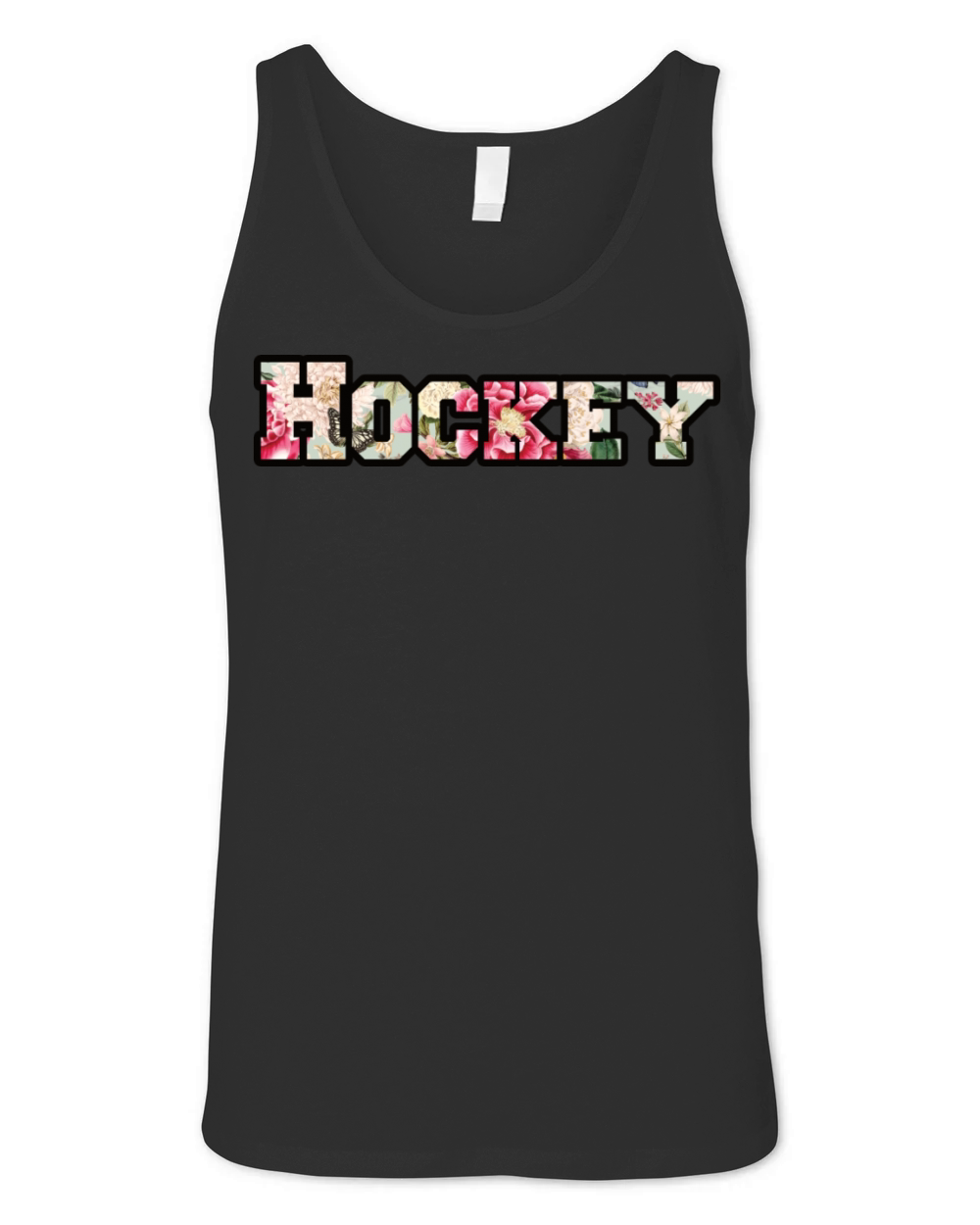 Hockey roses Unisex Jersey Tank