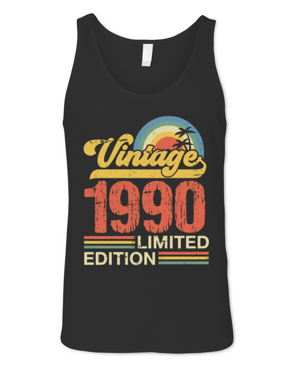 Retro Vintage 1990 Limited Edition Unisex Jersey Tank
