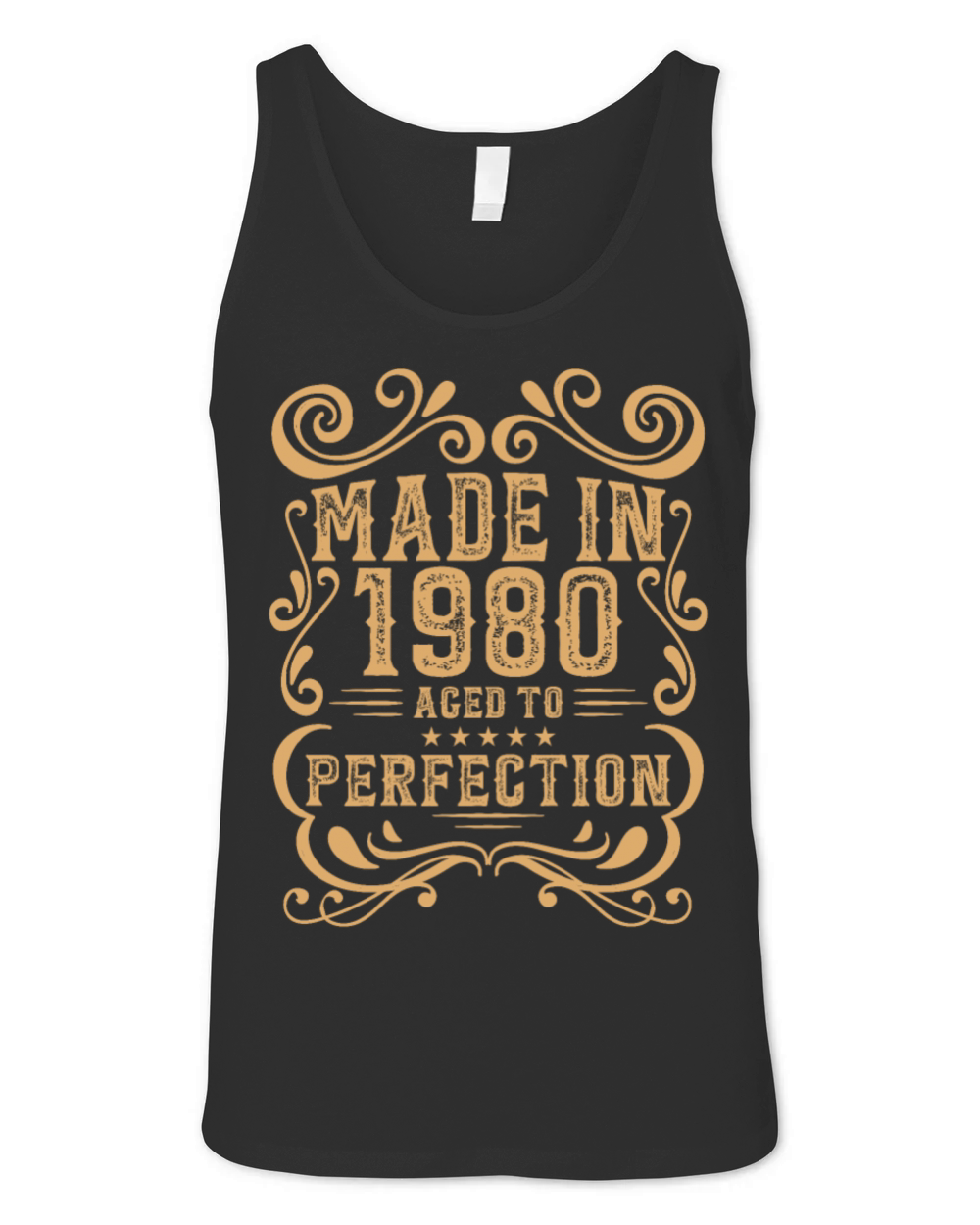 Vintage 1980 Aged to Perfection Unisex Jersey Tank