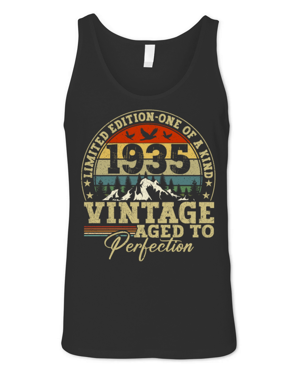 Vintage Limited Edition One Of A Kind 1935 Unisex Jersey Tank