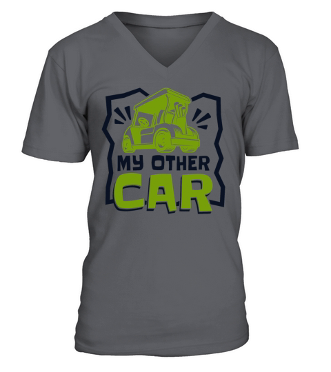 My Other Car Player Pro Golfer Golfing Legend Golf V-Neck T-shirt