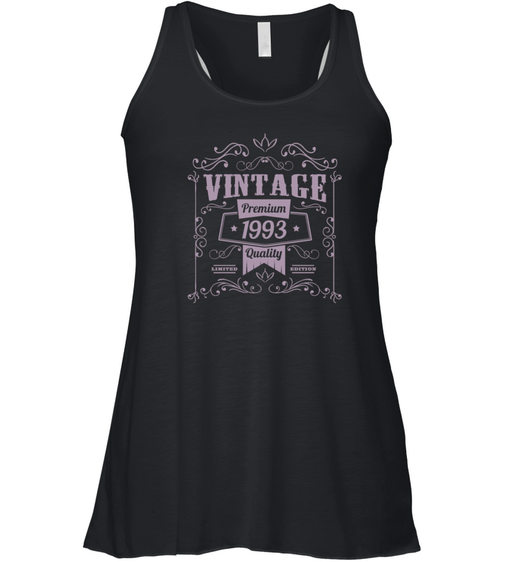 1993 Birthday 30th Birthday Vintage Sayings Women's Flowy Tank Top
