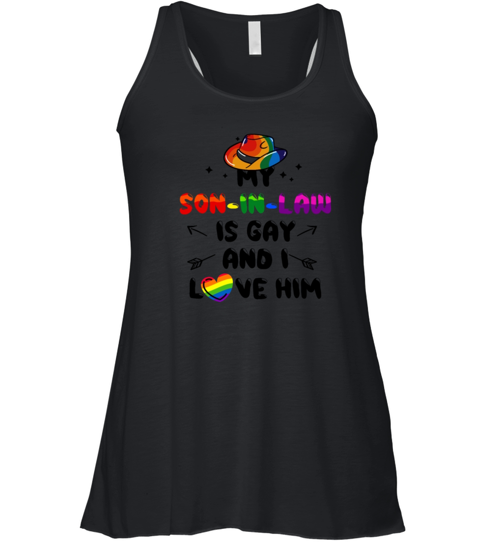 My Son In Law Is Gay And I Love Him LGBT Support Women's Flowy Tank Top