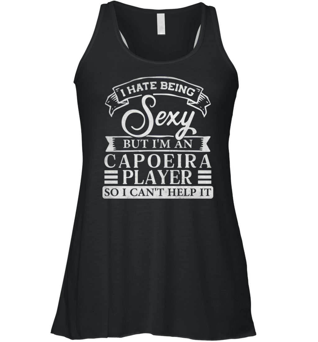 Vintage Capoeira Design With A Funny Quote Women's Flowy Tank Top