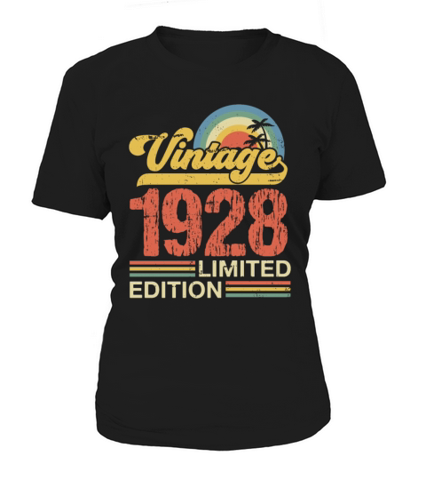 Retro Vintage 1928 Limited Edition Women's T-Shirt