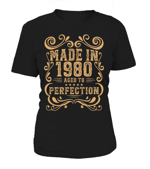 Vintage 1980 Aged to Perfection Women's T-Shirt