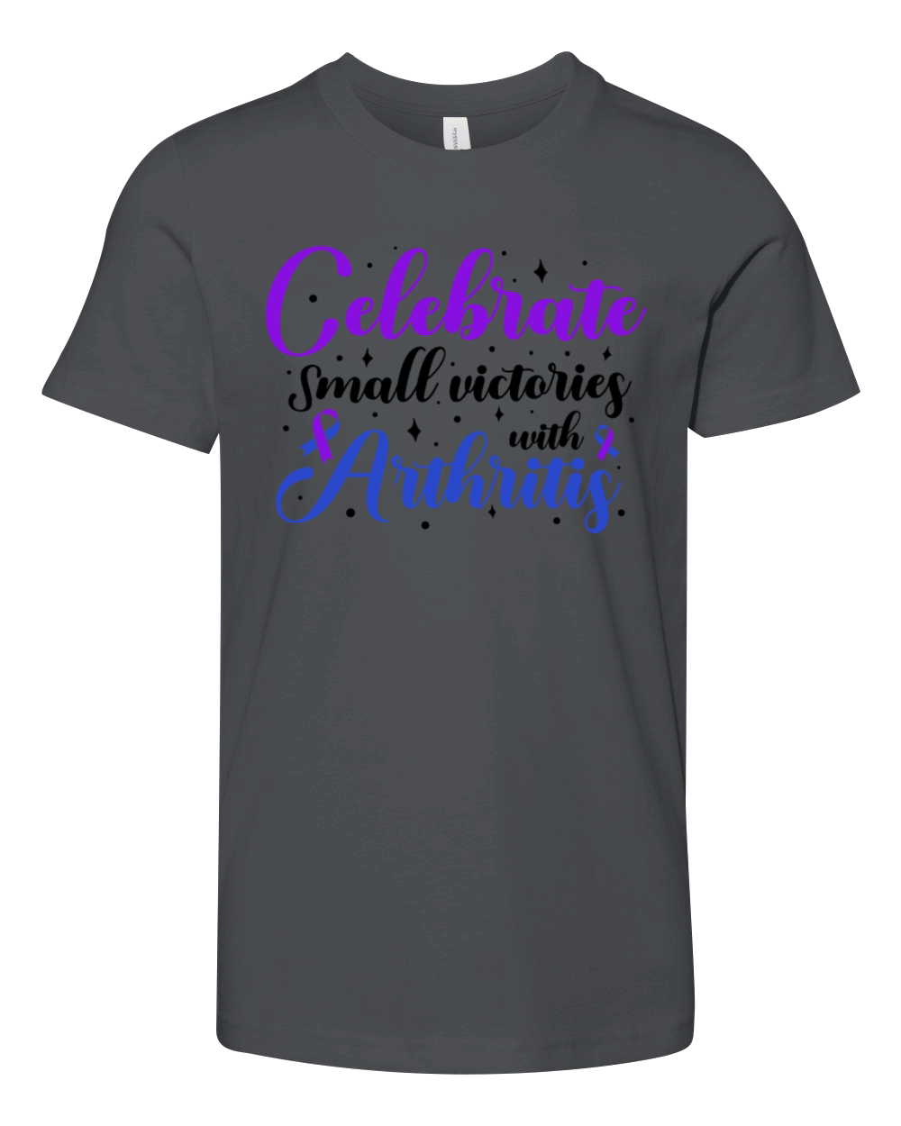 Celebrate Small Victories With Arthritis Awareness Youth Unisex Jersey Tee