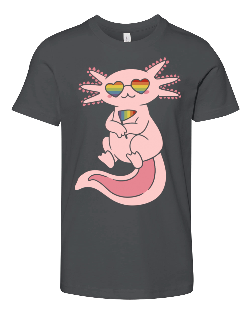 Gay Lesbian Axolotl Csd Lgbtq Pride Gay Youth Unisex Jersey Tee