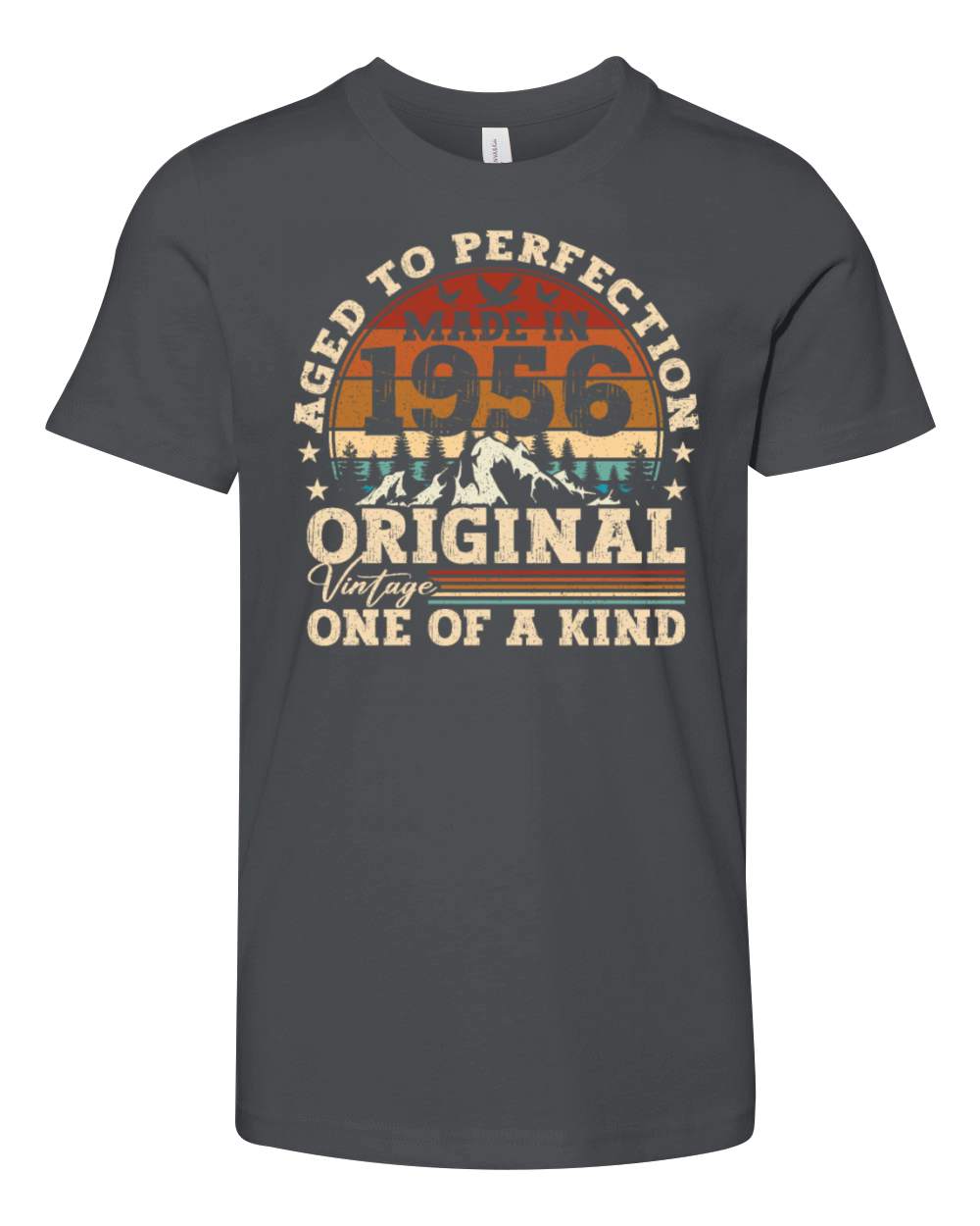 Original 1956 Vintage Vintage Birthday Retro Youth Unisex Jersey Tee