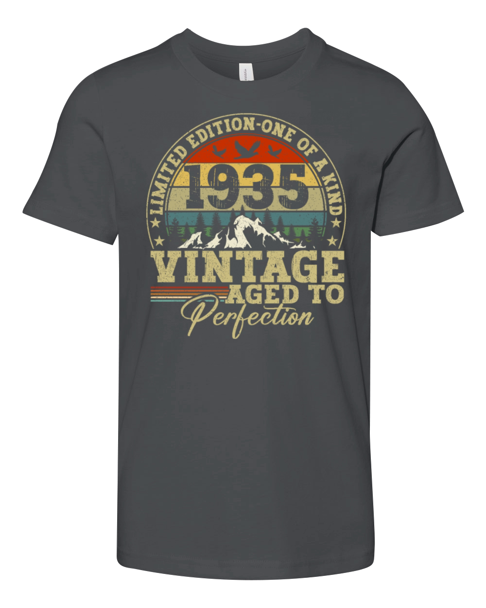 Vintage Limited Edition One Of A Kind 1935 Youth Unisex Jersey Tee