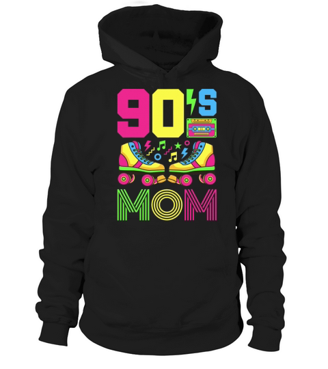 90s Mom 1990s Fashion Nineties Theme Outfit Mother Hoodie Unisex