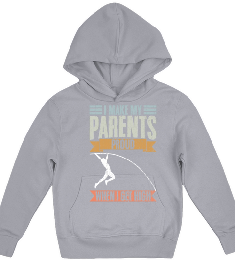 Vintage I Make My Parents Proud When I Get High Kids Hoodie