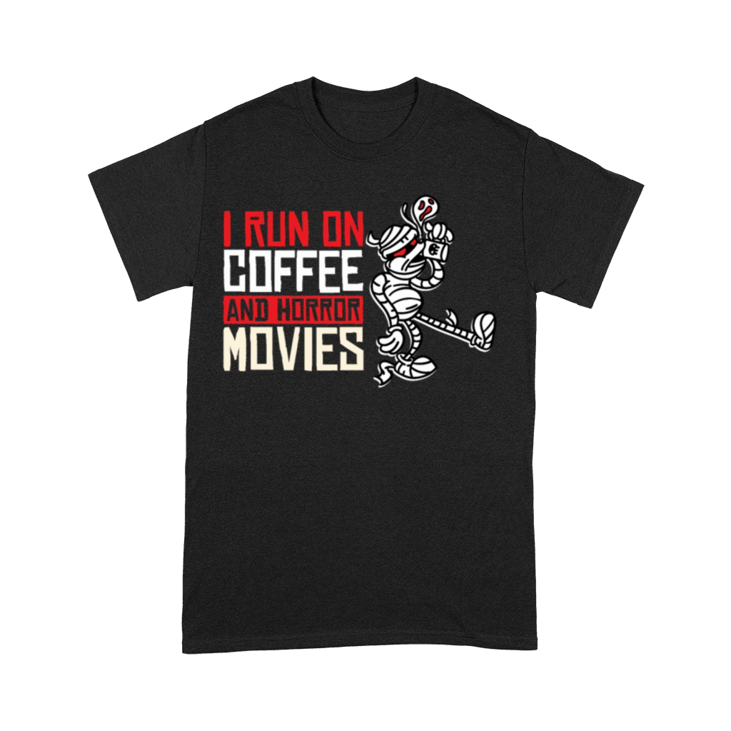 Coffee Horror Movie Lover Premium T-shirt