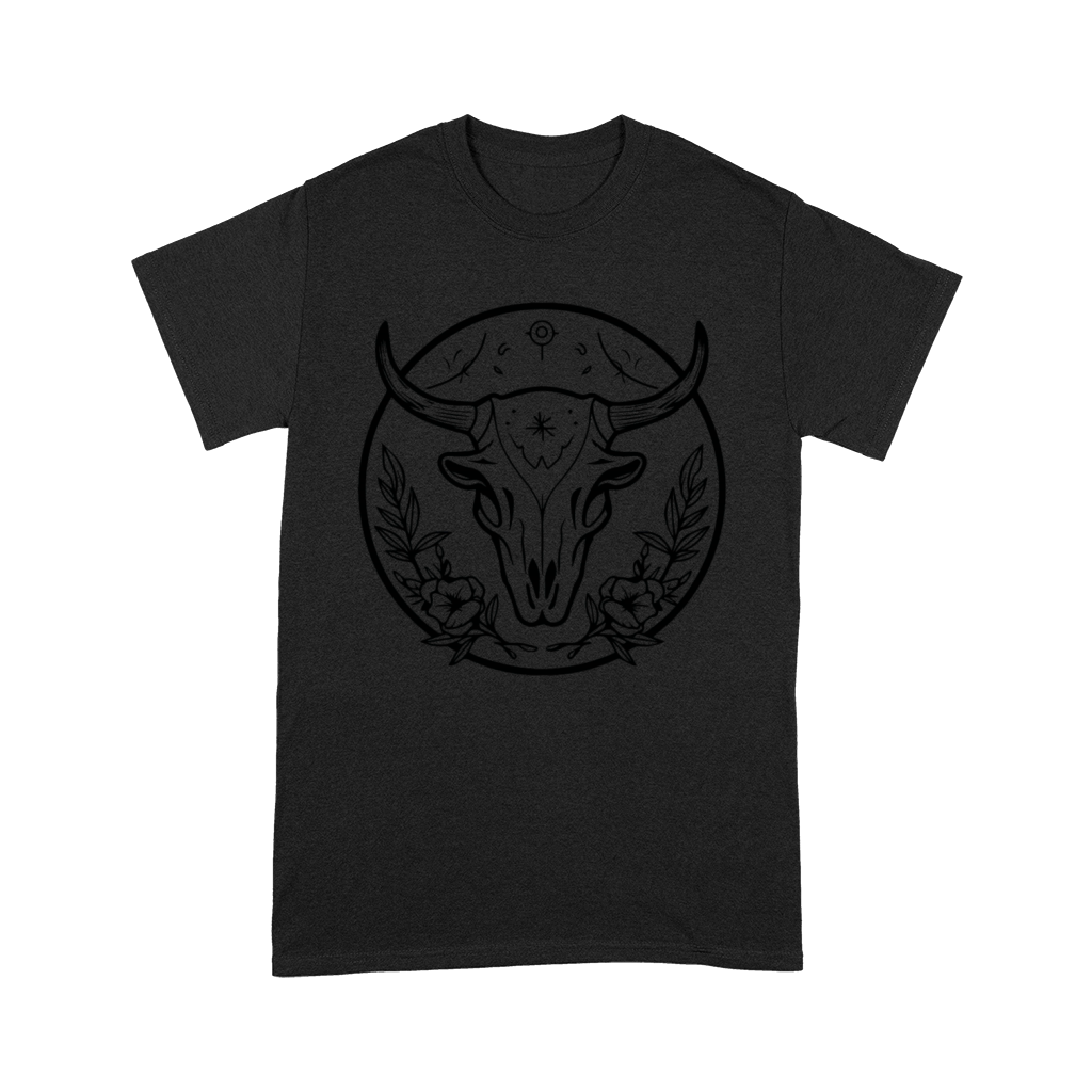 Cow Skull Boho Premium T-shirt