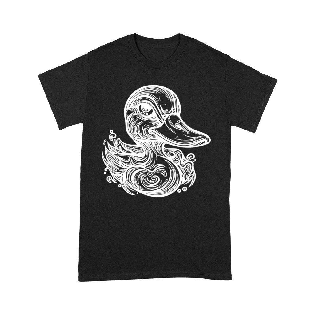 Cute Little Vintage Duck With Huge Beak Premium T-shirt