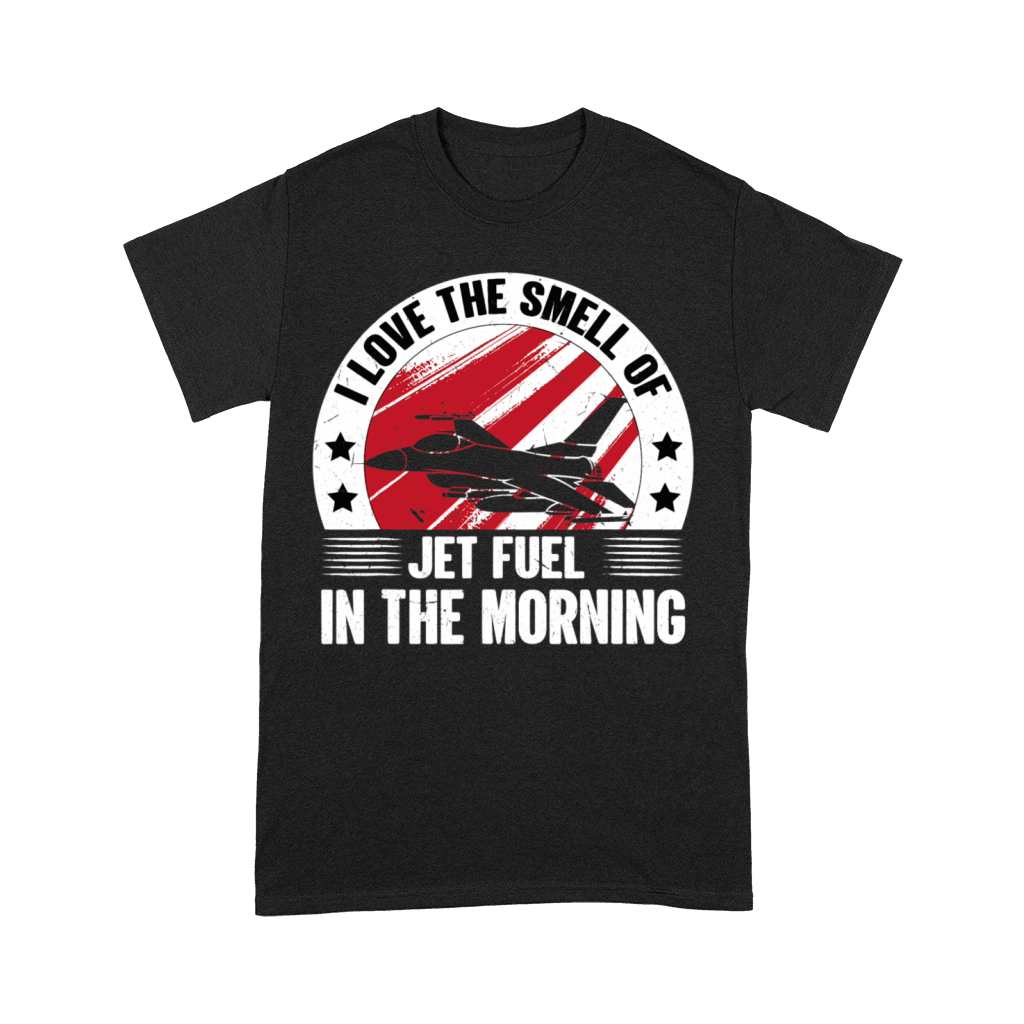Jet Love Smell Jet Fuel In The Morning Vintage Premium T-shirt