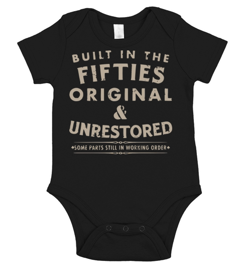 50 Years Of Birthday - Gift Idea Short Sleeve Baby One-Piece