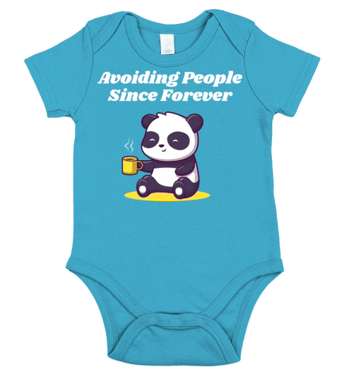 Avoiding People Since Forever Introvert Sayings An Short Sleeve Baby One-Piece