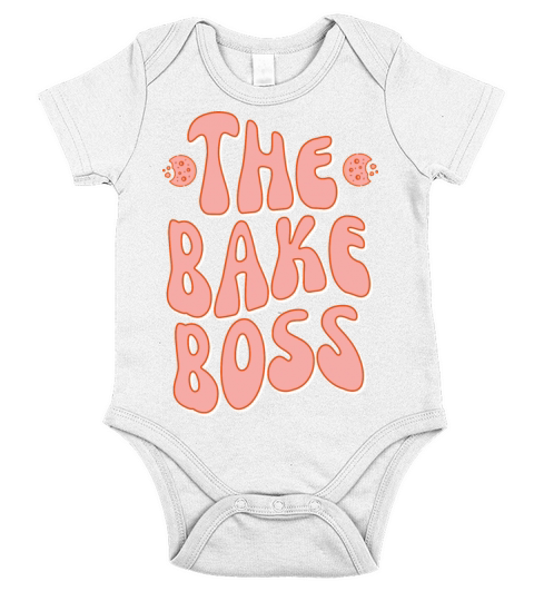 The Bake Boss Short Sleeve Baby One-Piece