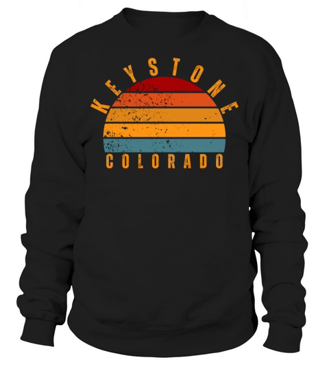 Keystone Colorado Vintage Retro Sweatshirt Unisex