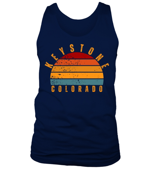 Keystone Colorado Vintage Retro Tank Top Unisex