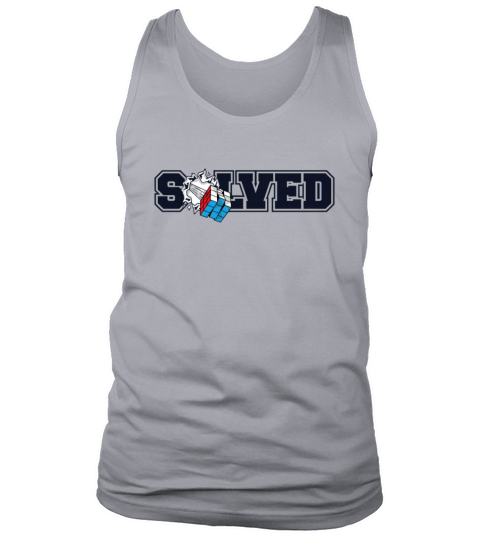 Solved Speedsolving Speedcubing Cubing Cuber Tank Top Unisex