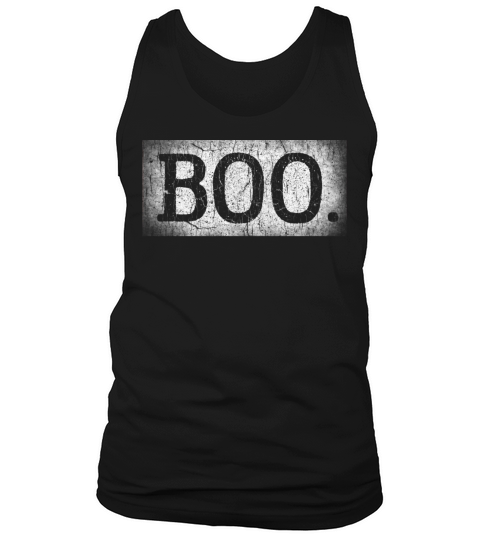 Vintage Boo Halloween Tank Top Unisex