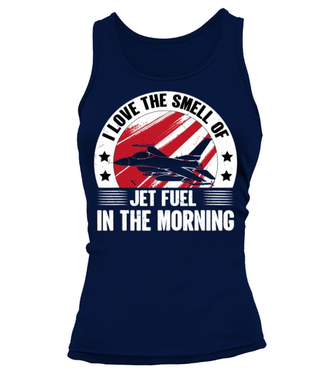 Jet Love Smell Jet Fuel In The Morning Vintage Tank top Woman