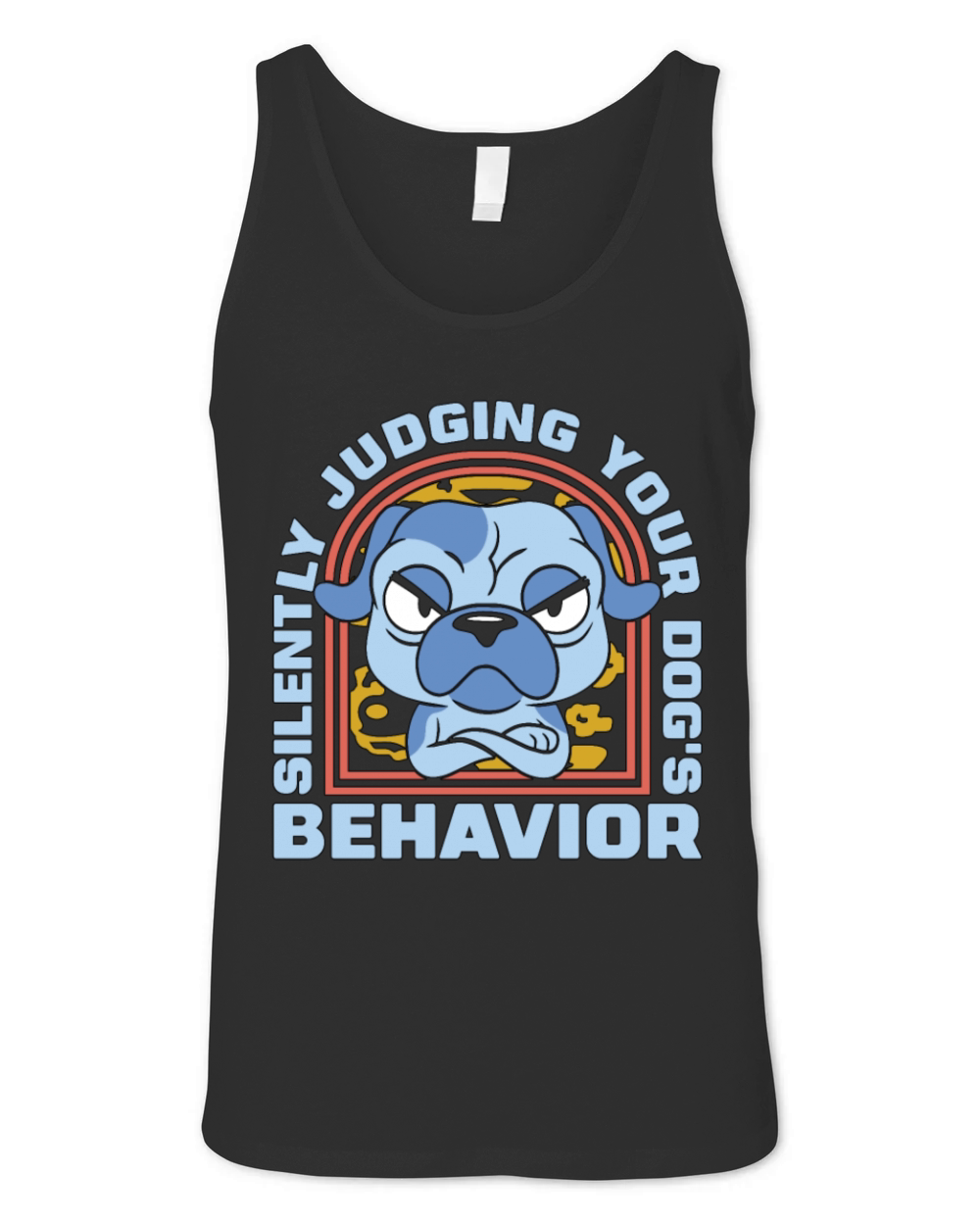 Animal Trainer Silently Judging Your Animal Rescue Unisex Jersey Tank