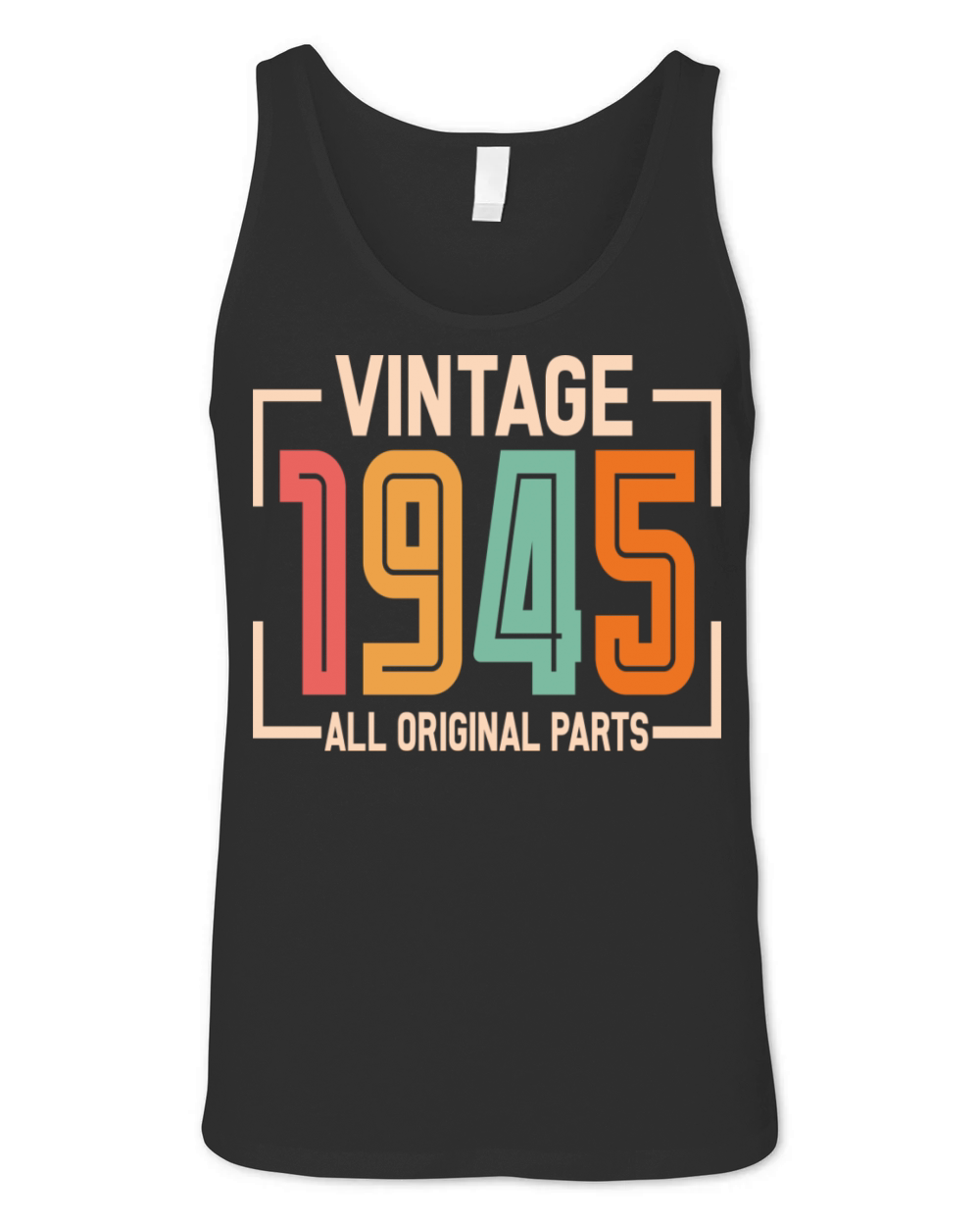 Vintage 1945 All Original Parts Unisex Jersey Tank