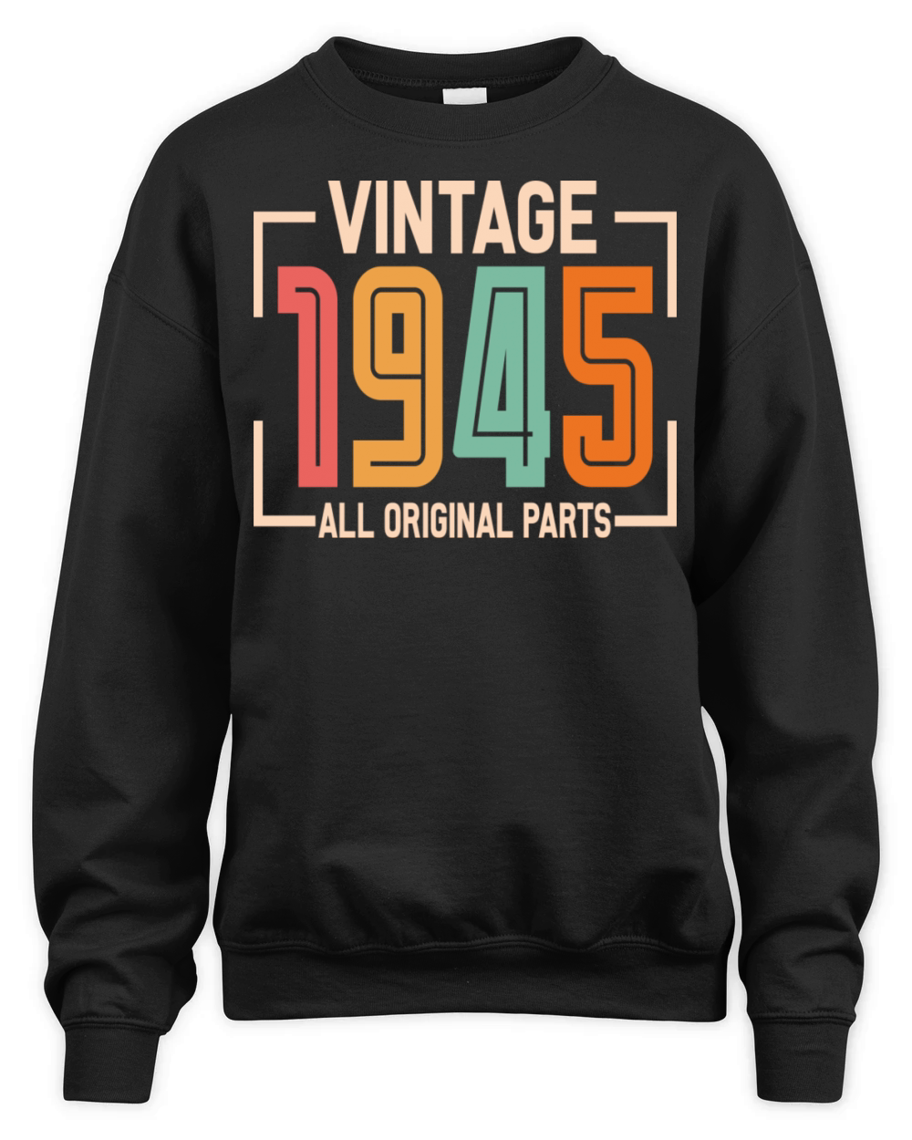 Vintage 1945 All Original Parts Unisex Premium Crewneck Sweatshirt