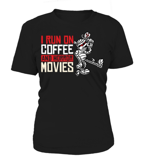 Coffee Horror Movie Lover Women's T-Shirt