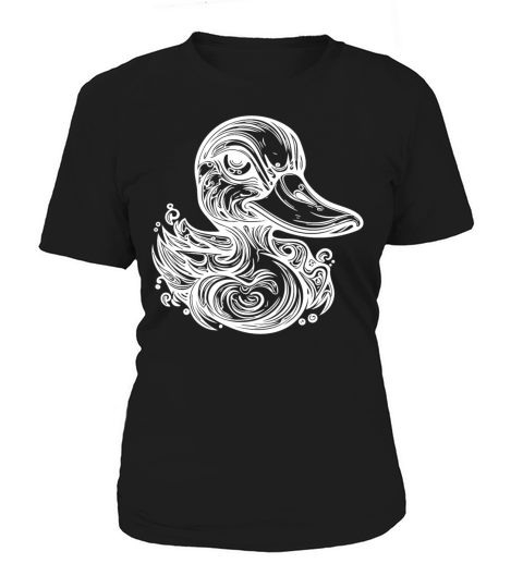 Cute Little Vintage Duck With Huge Beak Women's T-Shirt