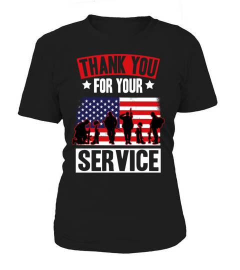 Veterans Day Thank You For Your Service Women's T-Shirt
