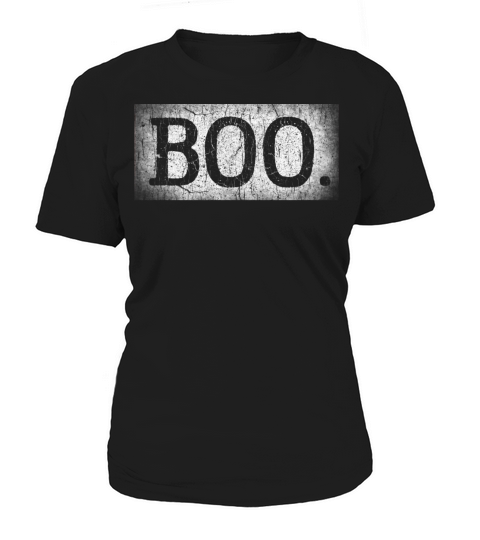 Vintage Boo Halloween Women's T-Shirt