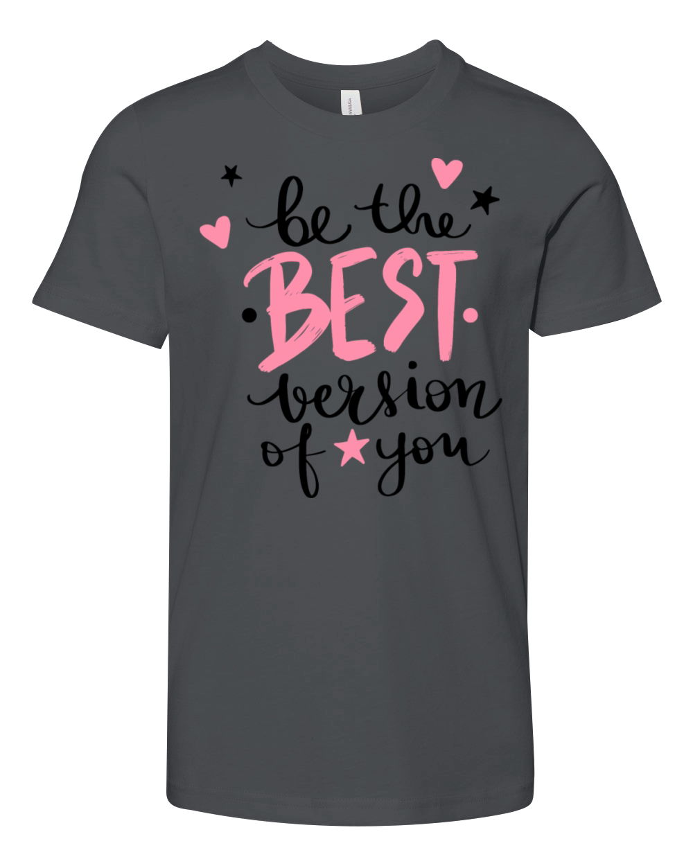 Be the best version of you Youth Unisex Jersey Tee