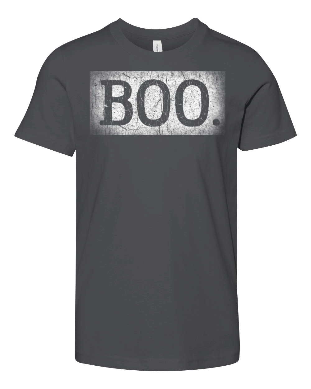 Vintage Boo Halloween Youth Unisex Jersey Tee