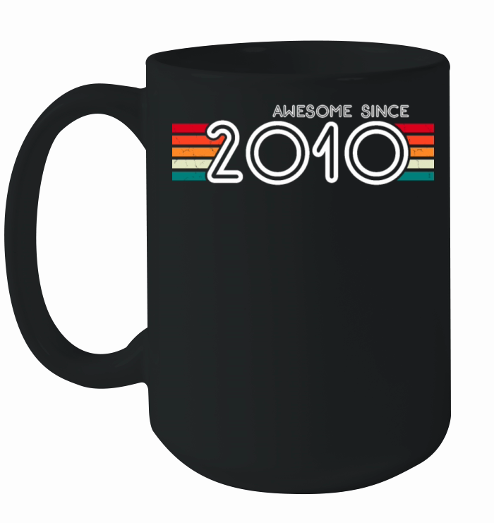 Awesome Since 2010 13th Birthday Gifts 13 Years Ceramic Mug