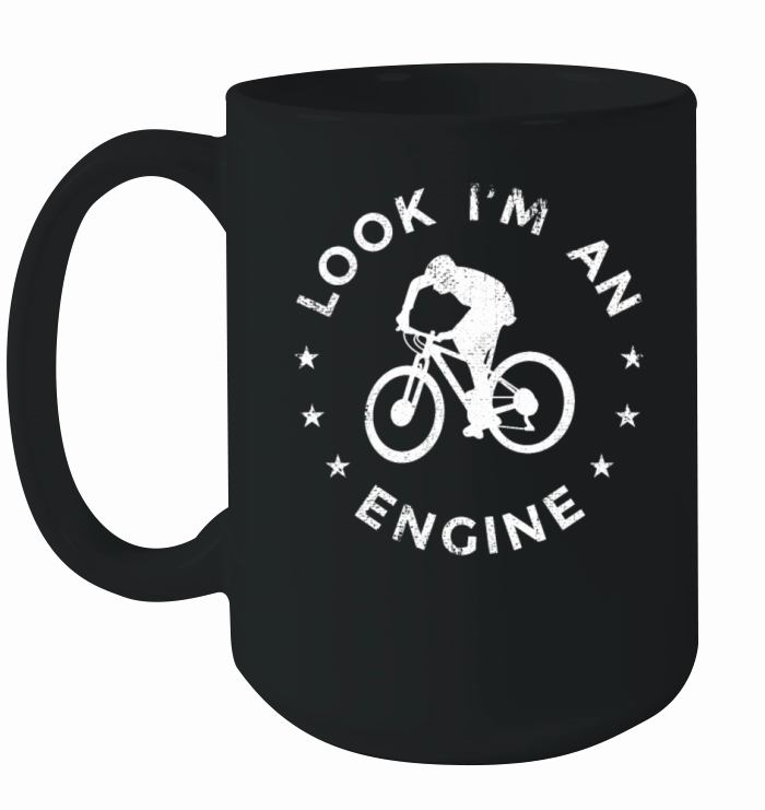 Funny Cyclist Quote Ceramic Mug
