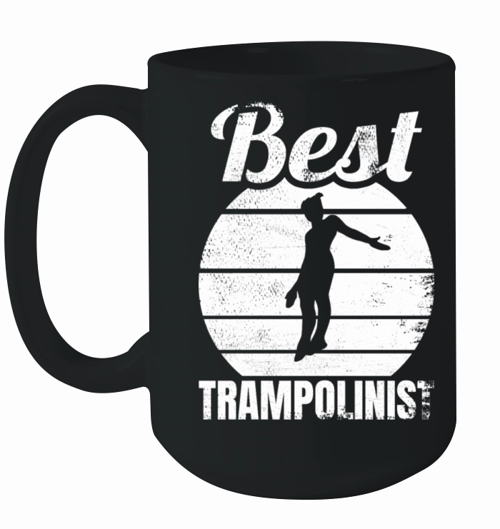 Funny Trampolinist Ceramic Mug