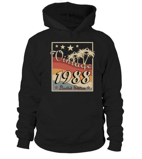 Year 1988 vintage Hoodie Unisex
