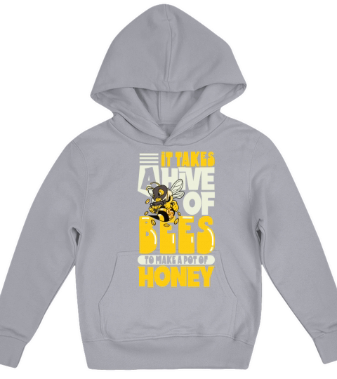 Honey Bee Beekeeping Beekeeper Honeybee Apiary Kids Hoodie