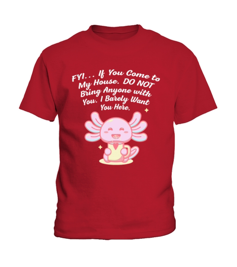 Dont Bring Anyone with You Introvert Friends Antis Kids T-Shirt