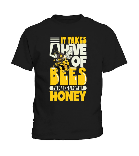 Honey Bee Beekeeping Beekeeper Honeybee Apiary Kids T-Shirt
