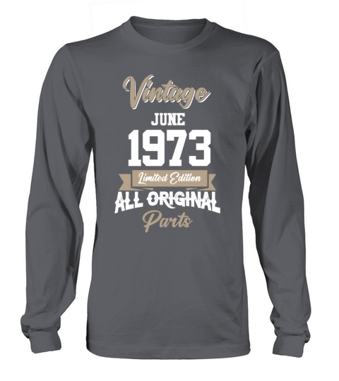 June 1960 Vintage Birthday Present Long sleeved Unisex