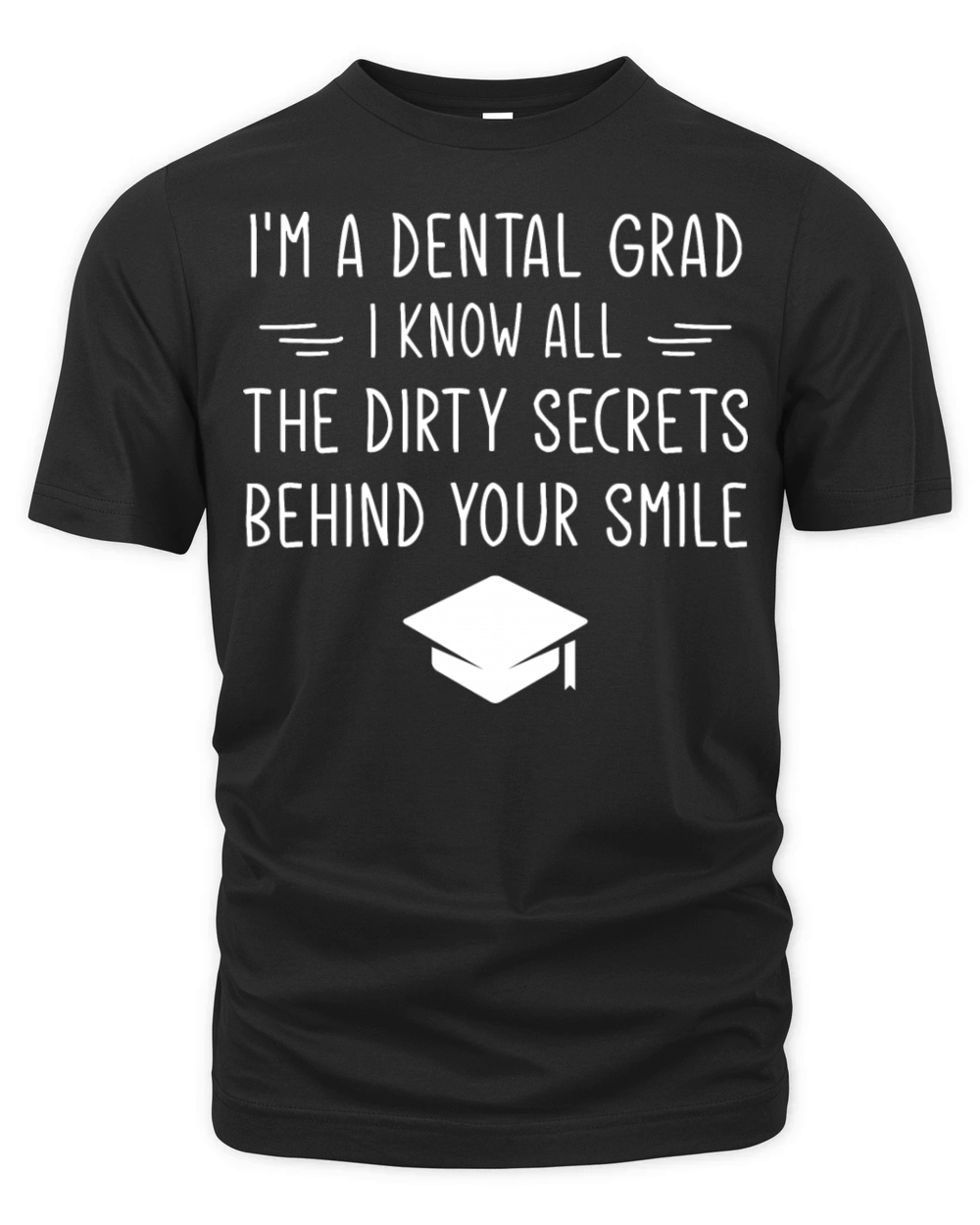 Dds Funny Dentist Dental Student Humor Graduation Organic Unisex T-shirt